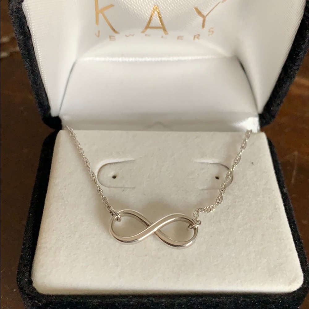 Kay’s Infinity Silver Necklace